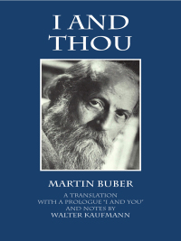 Cover image: I and Thou