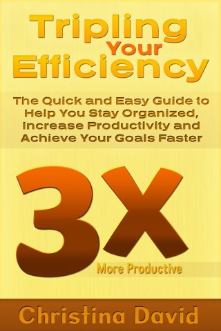 Titelbild: Tripling Your Efficiency: The Quick and Easy Guide to Help You Stay Organized, Increase Productivity and Achieve Your Goals Faster