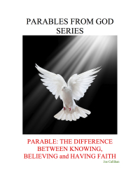 صورة الغلاف: Parables from God Series - Parable: The Difference Between Knowing, Believing, and Having Faith