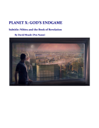表紙画像: Planet X - God's Endgame