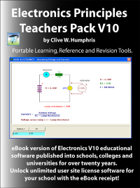 表紙画像: Electronics Principles Teachers Pack V10