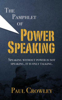 Cover image: The Pamphlet of Power Speaking