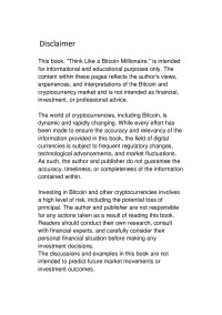 Imagen de portada: Think Like a Bitcoin Millionaire 9781456647605