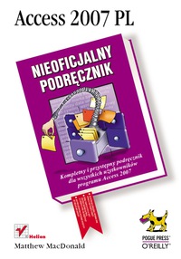 Imagen de portada: Access 2007 PL. Nieoficjalny podr?cznik 1st edition 9788324610242