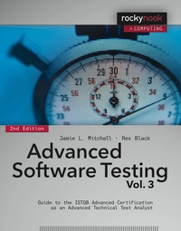 Cover image: Advanced Software Testing - Vol. 3, 2nd Edition 2nd edition 9781937538644