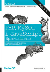 Cover image: PHP, MySQL i JavaScript. Wprowadzenie. Wydanie IV 1st edition 9788328308459