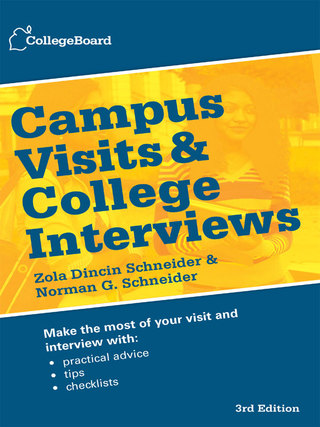 Cover image: Campus Visits and College Interviews 3rd edition 9780874479881
