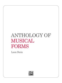 Cover image: Anthology of Musical Forms 1st edition 9780874870442