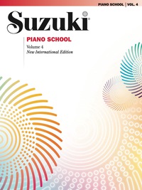 Cover image: Suzuki Piano School - Volume 4 (New International Edition): Piano Part 1st edition 9780739059920