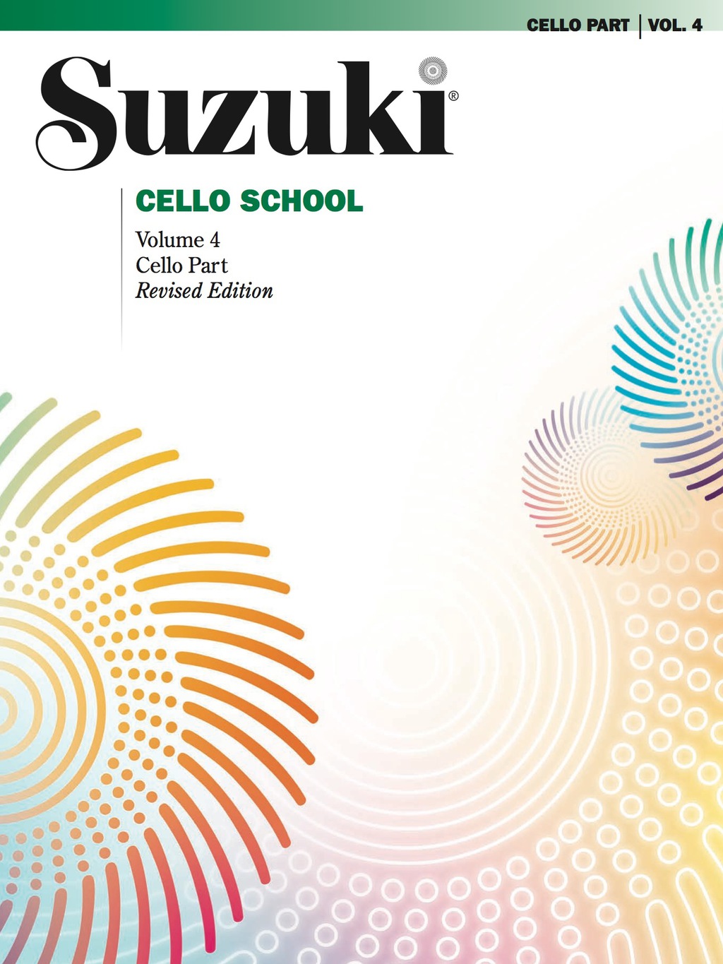 Suzuki Cello School - Volume 4 (Revised): Cello Part - 1st Edition (eBook)