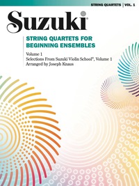 Cover image: String Quartets for Beginning Ensembles, Volume 1 1st edition 9780874872811