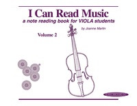 Cover image: I Can Read Music, Volume 2: A Note Reading Book for Viola Students 1st edition 9780874874280