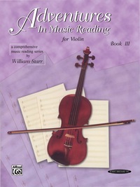 Cover image: Adventures in Music Reading for Violin 1st edition 9780874876659
