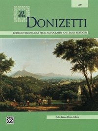 Cover image: Donizetti: Vocal Collection for Low Voice 1st edition 9780882848099
