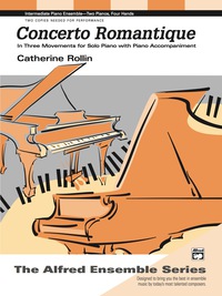 Cover image: Concerto Romantique: Intermediate Piano Duet 1st edition 9780739005231