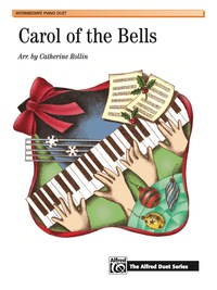 Cover image: Carol of the Bells: Intermediate Piano Duet (1 Piano, 4 Hands) 1st edition 9780739003718