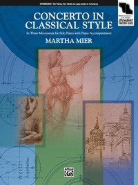 Cover image: Concerto in Classical Style: Intermediate Piano Duet 1st edition 9780739021613