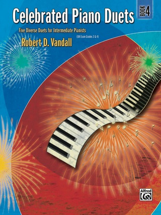 Cover image: Celebrated Piano Duets, Book 4: Intermediate Piano Duet (1 Piano, 4 Hands) 1st edition 9780739040591