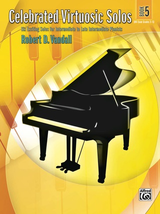 Cover image: Celebrated Virtuosic Solos, Book 5: Six Exciting Solos for Intermediate to Late Intermediate Piano 1st edition 9780739046685