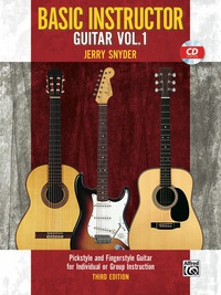 Cover image: Basic Instructor Guitar 1: Pickstyle and Fingerstyle Guitar for Individual or Group Instruction 3rd edition 9780739058497