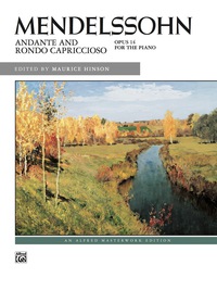 Cover image: Andante and Rondo Capriccioso, Op. 14: Piano Sheet Music - Alfred Masterwork Edition 1st edition 9780739014608