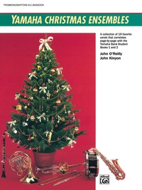 Cover image: Yamaha Christmas Ensembles (Trombone): Christmas Sheet Music 1st edition 9780739001219