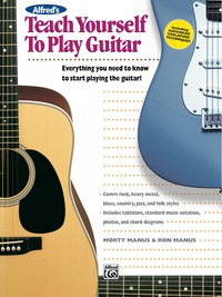 Cover image: Alfred's Teach Yourself to Play Guitar: Learn How to Play Guitar with this Complete Course! 1st edition 9780882846750