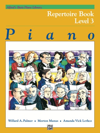 Cover image: Alfred's Basic Piano Library - Repertoire Book 3: Learn How to Play with This Esteemed Piano Method 1st edition 9780739014257