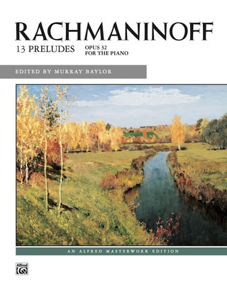 Cover image: 13 Preludes, Op. 32: Early Advanced to Advanced Piano Preludes 1st edition 9780739031780