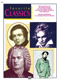Cover image: Favorite Classics: Solo, Book 2: For Intermediate to Late Intermediate Piano 1st edition 9780739027660