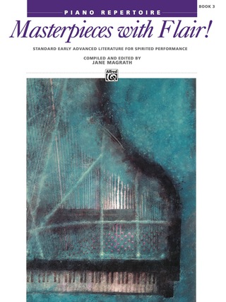 Cover image: Masterpieces with Flair!, Book 3: Late Intermediate to Early Advanced Piano Collection 1st edition 9780739016374