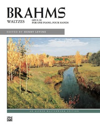 Cover image: Waltzes, Op. 39: Piano Duet (1 Piano, 4 Hands) 1st edition 9780739027509