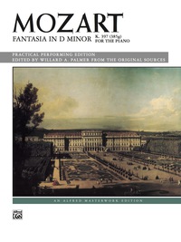 Cover image: Fantasia in D minor, K. 397: Early Advanced Piano Solo 1st edition 9780739014011