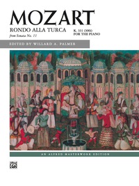 Cover image: Rondo alla Turca (from Sonata No. 11, K. 331/300i): Late Intermediate Piano Solo 1st edition 9780739017241