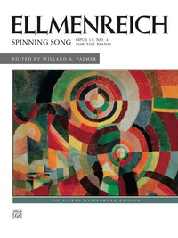 Cover image: Spinning Song, Op. 14, No. 4: Intermediate Piano Solo 1st edition 9780739008218