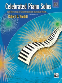 Cover image: Celebrated Piano Solos, Book 4: For Early Intermediate to Intermediate Piano 1st edition 9780739063866