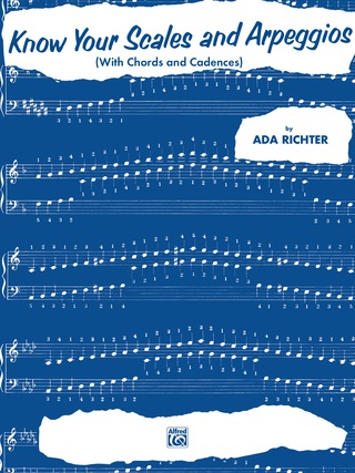 Cover image: Know Your Scales and Arpeggios with Chords and Cadences: Late Elementary Piano Method 1st edition 9780769265506