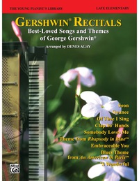 Cover image: The Young Pianist's Library - Gershwin Recital Pieces, Book 14A: For Early Intermediate Piano 1st edition 9780769276519
