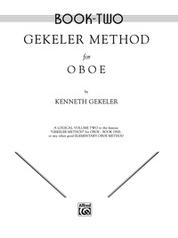 Cover image: Gekeler Method for Oboe, Book II 1st edition 9780769228686