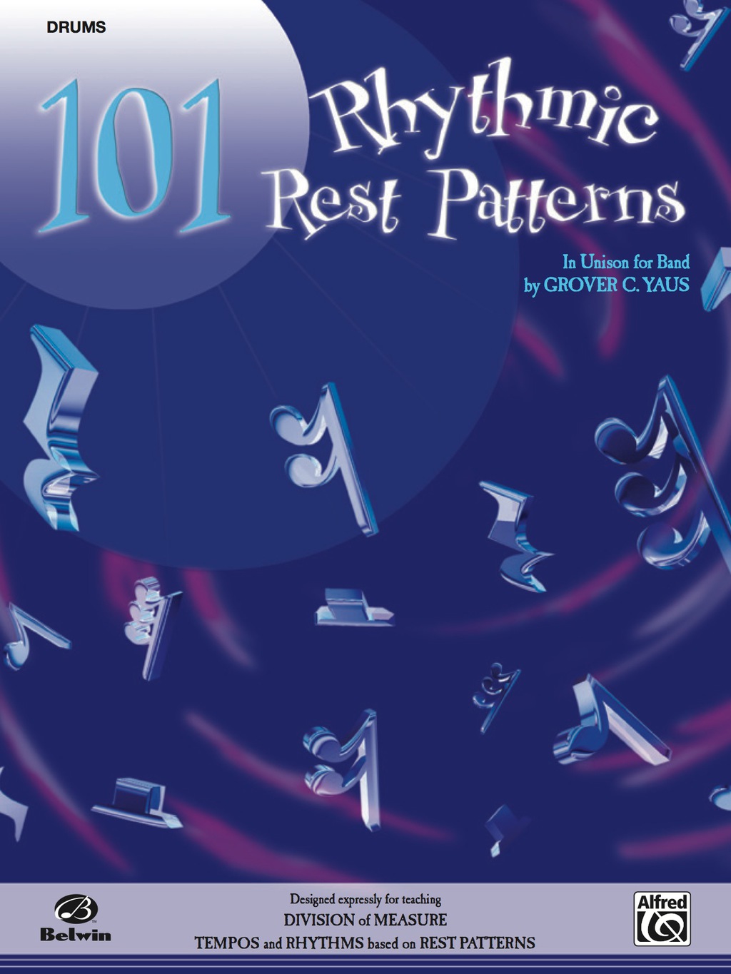 101 Rhythmic Rest Patterns for Drums (Drum) - 1st Edition (eBook)