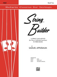 Cover image: String Builder - Cello, Book II: A String Method for Class or Individual Instruction 1st edition 9780769231334