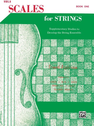 Cover image: Scales for Strings - Viola, Book I: Supplementary Studies to Develop the String Ensemble 1st edition 9780769231556