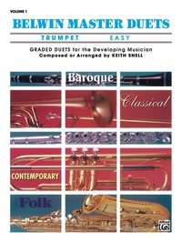 Cover image: Belwin Master Duets (Trumpet), Easy Volume 1 1st edition 9780769212456