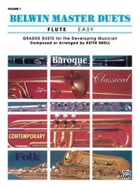 Cover image: Belwin Master Duets (Flute), Easy Volume 1 1st edition 9780769254920