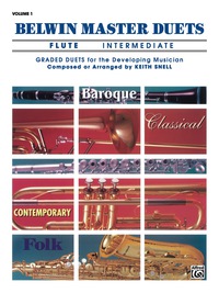 Cover image: Belwin Master Duets - Flute, Intermediate, Volume 1: Flute Duets 1st edition 9780769217772