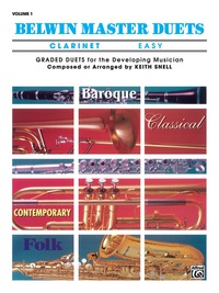 Cover image: Belwin Master Duets - Clarinet, Easy, Volume 1 1st edition 9780769220895