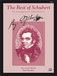 Cover image: The Best of Schubert: For Medium to Advanced Viola 1st edition 9780769261058