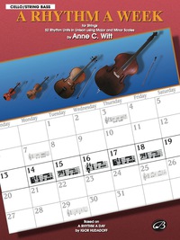 Cover image: A Rhythm a Week: Based on "A Rhythm a Day" by Igor Hudadoff for Cello/Bass 1st edition 9780769259284