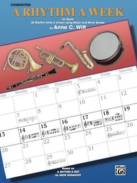 Cover image: A Rhythm a Week for Band (Conductor): Based on "A Rhythm a Day" by Igor Hudadoff 9780757978852