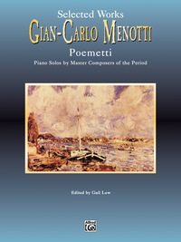 Cover image: Poemetti: Intermediate to Late Intermediate Piano Collection 1st edition 9780757910364